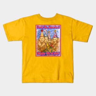 Party On America! Kids T-Shirt